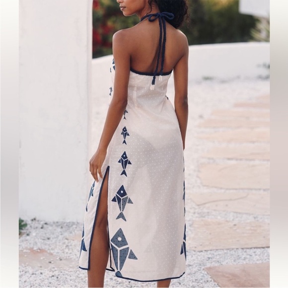 Farm Rio x Anthropologie Halter Neck Cover Up - Picture 2 of 9